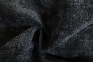 Пуф барбарон LUXE+, XL размер, Голяма Круша, за възрастен, Самостоятелен  вътрешен калъф, Водоотблъскващ, Ferrera, Черен/Сив, Дамаска