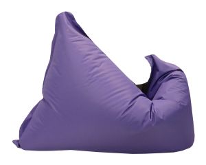 Пуф Възглавница LUXE+, XL размер, Самостоятелен вътрешен калъф, Водонепропусклив, Промазка Premium, Purple