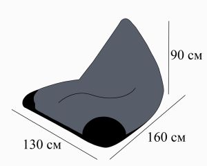 Калъф за пуф/барбарон Пирамида XL